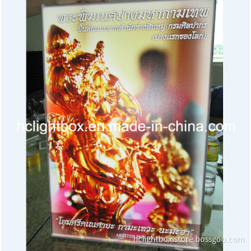 Single Side Wall Mounted Fabric Face Lightboxes